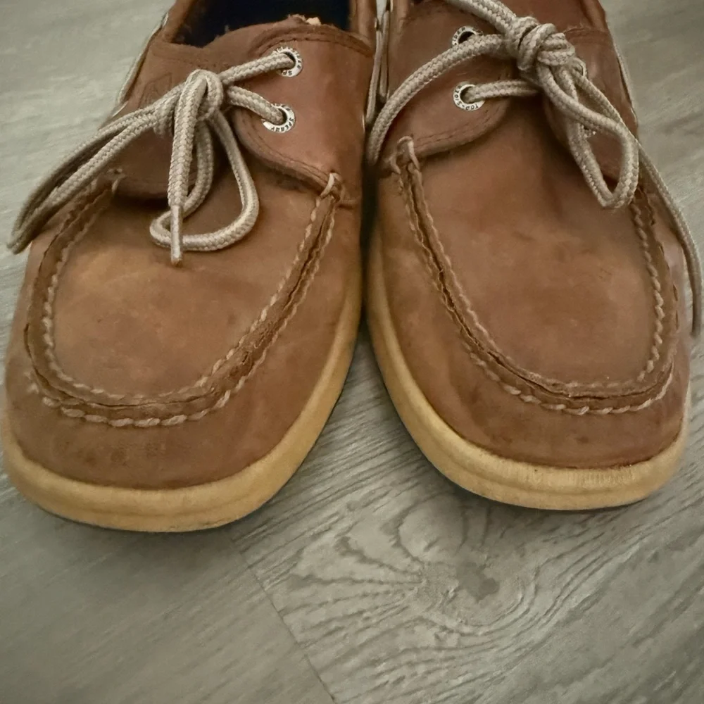Sperry Men's Tan Leather Boat Shoes